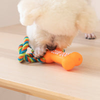 HKM-642451 Durable Dog Biting Bone Toy with Vocalization - Available in Multiple Colors