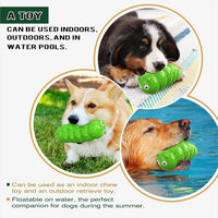 HKM-6425021 Interactive Bug-Shaped Dog Chew Toy - Durable, Squeaky, Bite Resistant TPR for Medium to Large Dogs