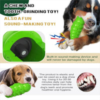 HKM-6425021 Interactive Bug-Shaped Dog Chew Toy - Durable, Squeaky, Bite Resistant TPR for Medium to Large Dogs