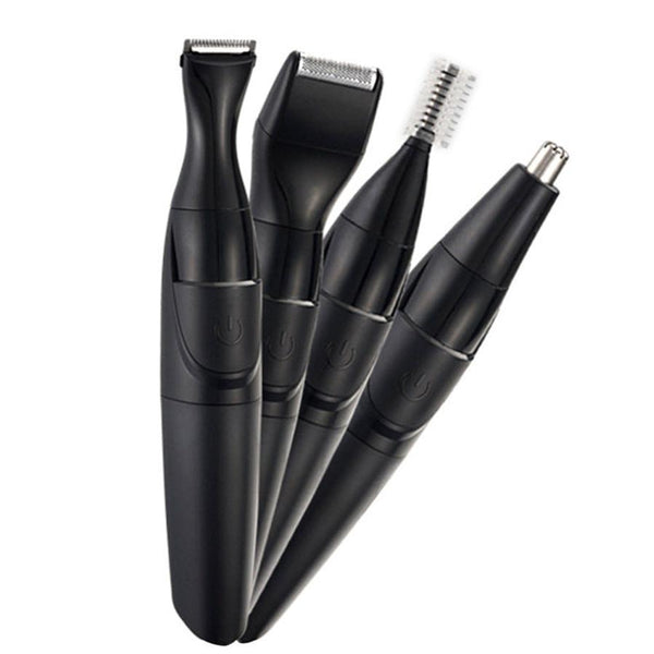 HKM-642707 Men's Electric Trimmer Set with Nose and Eyebrow Grooming Tools