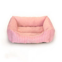 HKM-6427581 Cozy Bone Pattern Teddy Kennel for Small and Medium Pets - All Seasons Pet Nest