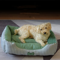 HKM-6427581 Cozy Bone Pattern Teddy Kennel for Small and Medium Pets - All Seasons Pet Nest
