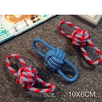 HKM-6428349 Durable Cotton Rope Dog Toy for Chewing and Dental Care