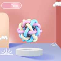 HKM-6428349 Durable Cotton Rope Dog Toy for Chewing and Dental Care