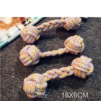 HKM-6428349 Durable Cotton Rope Dog Toy for Chewing and Dental Care