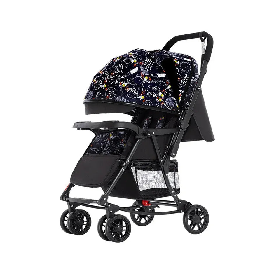 HKM-642835 Luxury Lightweight Foldable Baby Stroller Rocking Chair Trolley with designer features