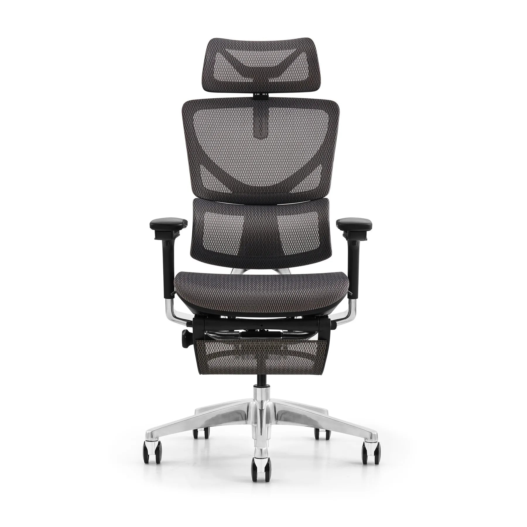 HKM-642899 Ergonomic Swivel Office Chair with Footrest and Mesh Design for Enhanced Comfort