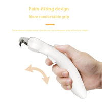 HKM-6429117 Pet Hair Untangling Floating Comb for Cats and Dogs - ABS Material, Available in Multiple Colors