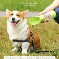 HKM-6429373 Portable Multifunctional Pet Drinking and Food Cup for Outdoor Use