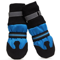 HKM-6430141 Waterproof Dog Boots for Large and Medium Dogs - Non-Slip Rubber Sole, Lightweight and Durable for All Seasons