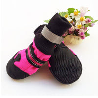 HKM-6430141 Waterproof Dog Boots for Large and Medium Dogs - Non-Slip Rubber Sole, Lightweight and Durable for All Seasons
