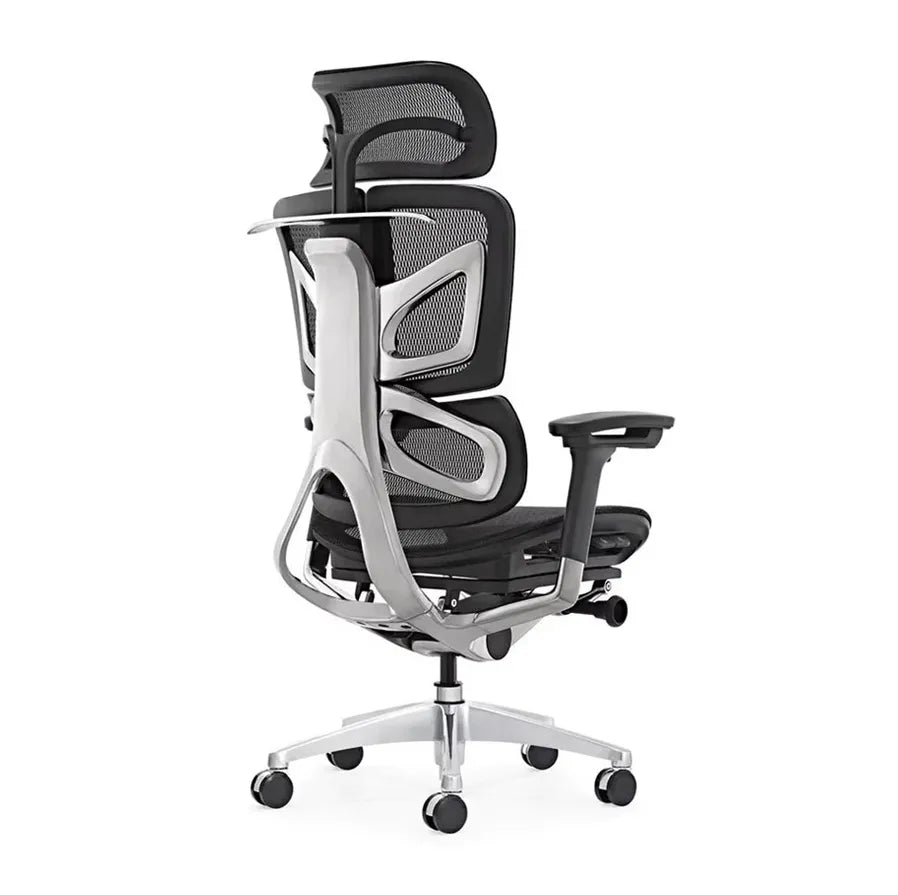 HKM-643091 Ergonomic Adjustable Mesh Office Chair with Aluminium Base