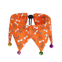 HKM-6435261 Adjustable Orange and Black Jewelry Accessories Dress for Dogs and Cats