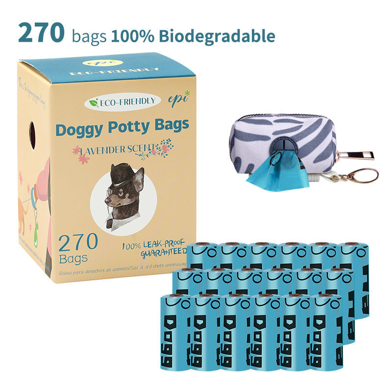 HKM-6435517 Eco-Friendly Fully Degradable Poop Bag - 1.5 Silk EPI Garbage Bag