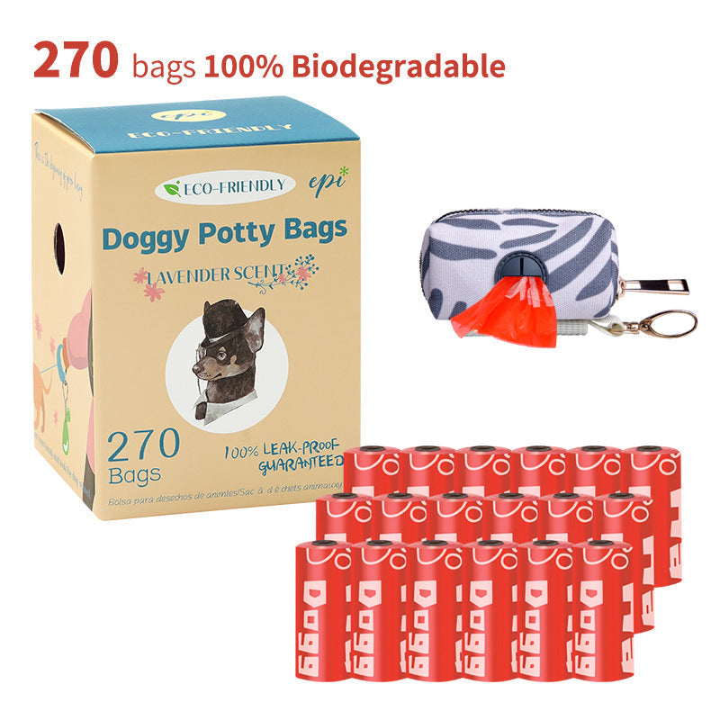 HKM-6435517 Eco-Friendly Fully Degradable Poop Bag - 1.5 Silk EPI Garbage Bag