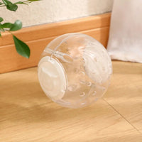 HKM-6436541 Interactive Slow Feeding Ball for Cats and Dogs - Treat Dispenser and Training Toy - Non-Toxic ABS Material