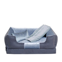 HKM-643795 Washable Plush Non-Stick Mattress for Pets - Resistant to Bites and Scratches, Available in Multiple Sizes