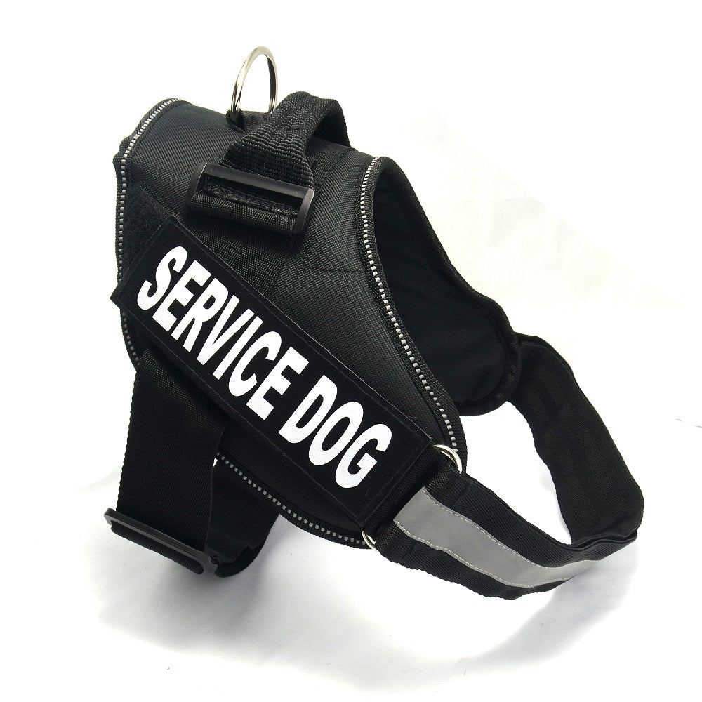 HKM-6438333 Durable Nylon Chest Harness for Medium and Large Dogs, Comfortable Fit, Adjustable Sizes XXS-XXL