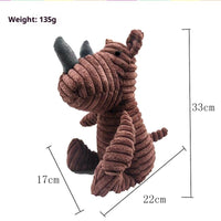 HKM-6438717 Adorable Plush Animal Toys - Variety of Colors and Designs for Pets and Gifts