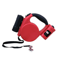 HKM-6438845 Automatic Telescopic Traction Rope for Pets - 5m Length, 40KG Strength, Durable Plastic Design
