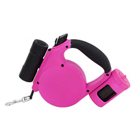 HKM-6438845 Automatic Telescopic Traction Rope for Pets - 5m Length, 40KG Strength, Durable Plastic Design