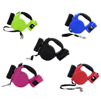 HKM-6438845 Automatic Telescopic Traction Rope for Pets - 5m Length, 40KG Strength, Durable Plastic Design