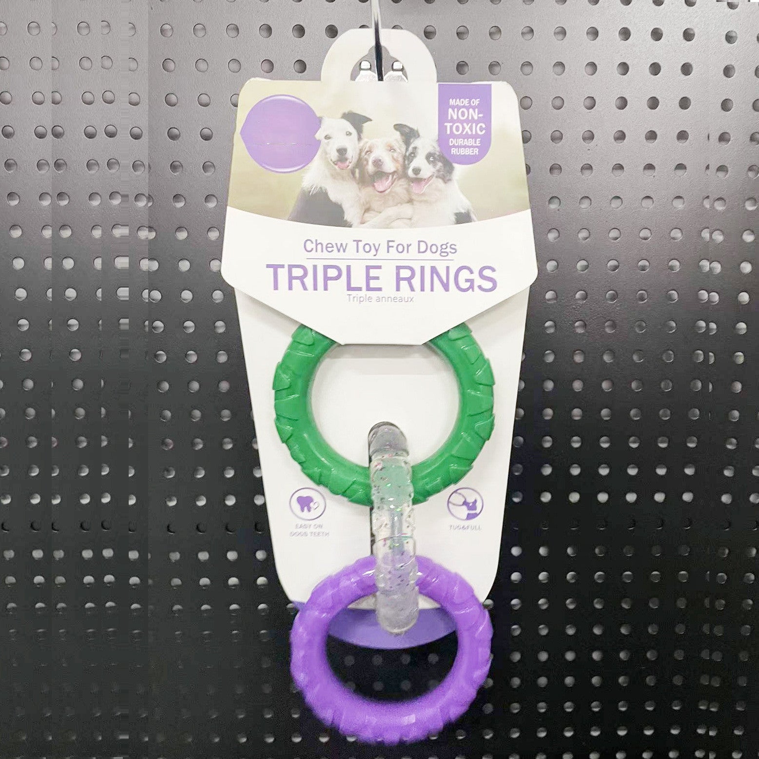 HKM-6439869 Interactive Bite-Resistant Dog Toy for Teething Relief - TPR Material, 20x9CM