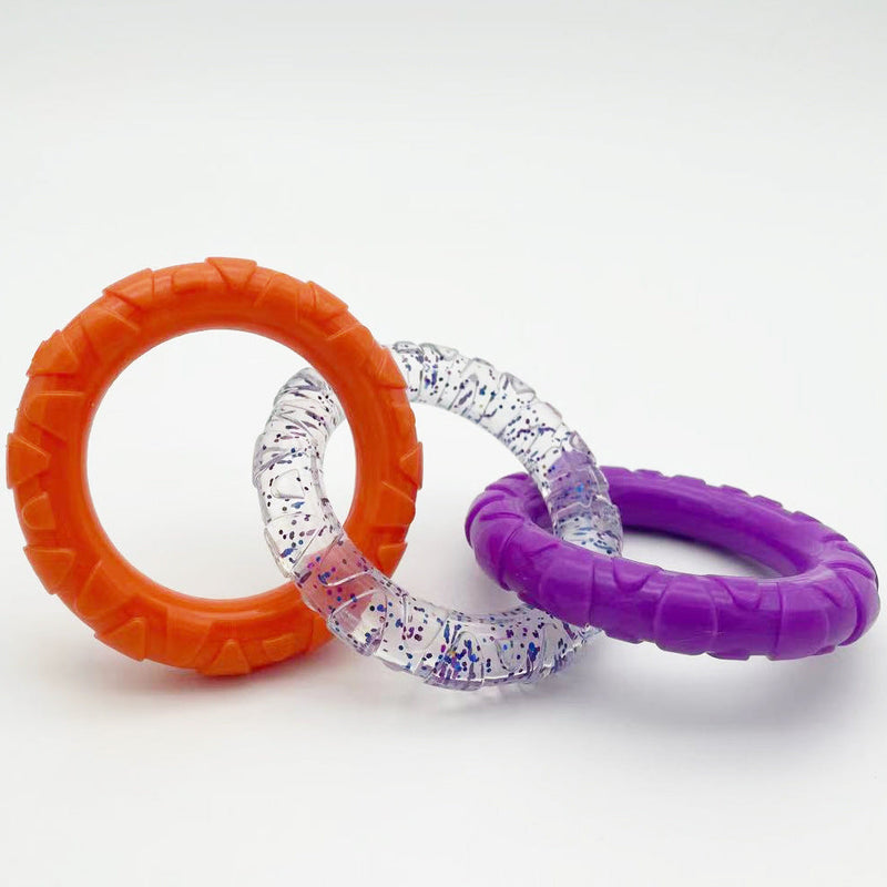 HKM-6439869 Interactive Bite-Resistant Dog Toy for Teething Relief - TPR Material, 20x9CM