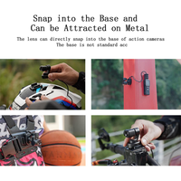 HKM-644115 4K HD Pocket Gimbal Vlog Camera with Magnetic Suction Function