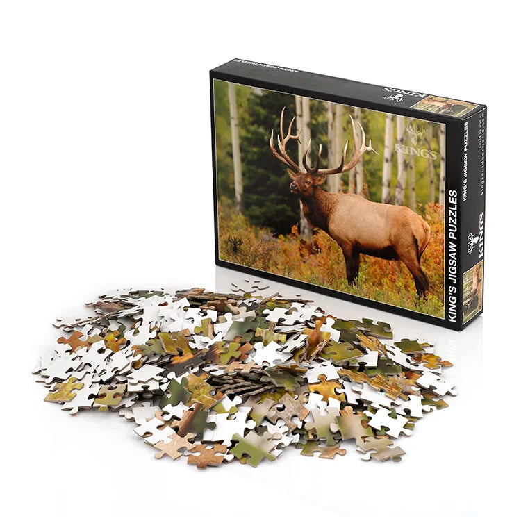 HKM-644243 Custom Jigsaw Puzzles Available in 100, 500, 1000, and 2000 Pieces for Adults and Children