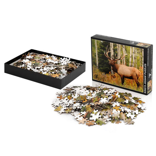 HKM-644243 Custom Jigsaw Puzzles Available in 100, 500, 1000, and 2000 Pieces for Adults and Children