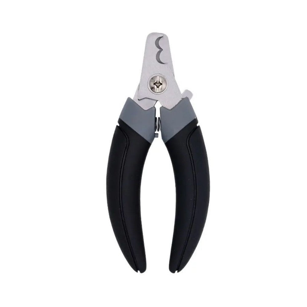 HKM-6442813 Stainless Steel Half Moon Nail Clippers for Cats and Dogs - Durable and Ergonomic Design