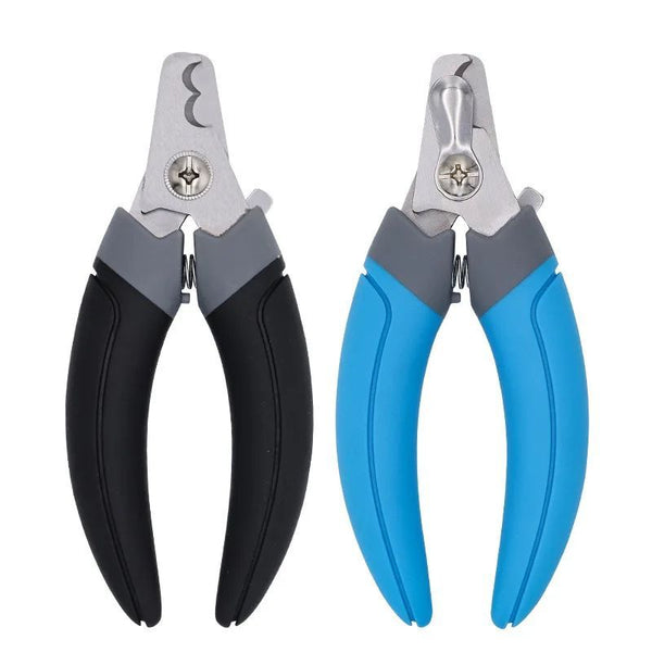 HKM-6442813 Stainless Steel Half Moon Nail Clippers for Cats and Dogs - Durable and Ergonomic Design