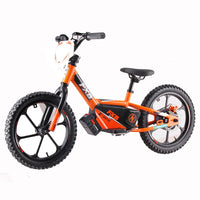 HKM-644371 16-Inch Electric Balance Bicycle for Kids with Removable 5000mAh Battery, Adjustable Seat, and Disc Brake