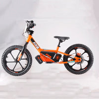 HKM-644371 16-Inch Electric Balance Bicycle for Kids with Removable 5000mAh Battery, Adjustable Seat, and Disc Brake