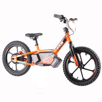 HKM-644371 16-Inch Electric Balance Bicycle for Kids with Removable 5000mAh Battery, Adjustable Seat, and Disc Brake
