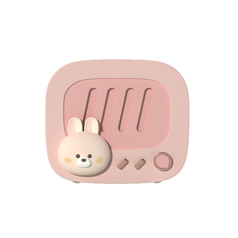 HKM-644435 Portable Mini Bluetooth Speaker for Mobile Phones and Cars - Little Pet Love X18 Model, 1200mAh Battery, USB Charging