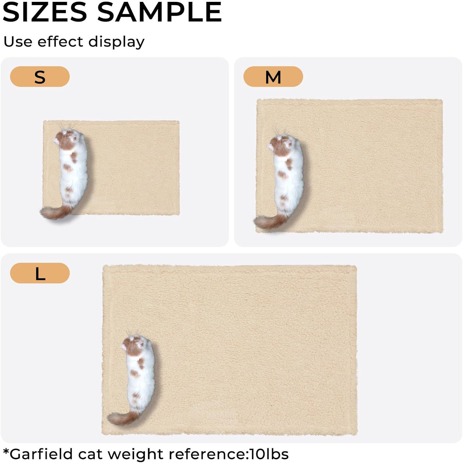 HKM-6444477 Cotton Velvet Pet Blanket for Dogs ¨C Warm, Soft, Available in Black, Beige, and Gray