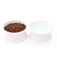 HKM-6444989 Elevated Cat Bowl with Ergonomic Design for Natural Eating Posture
