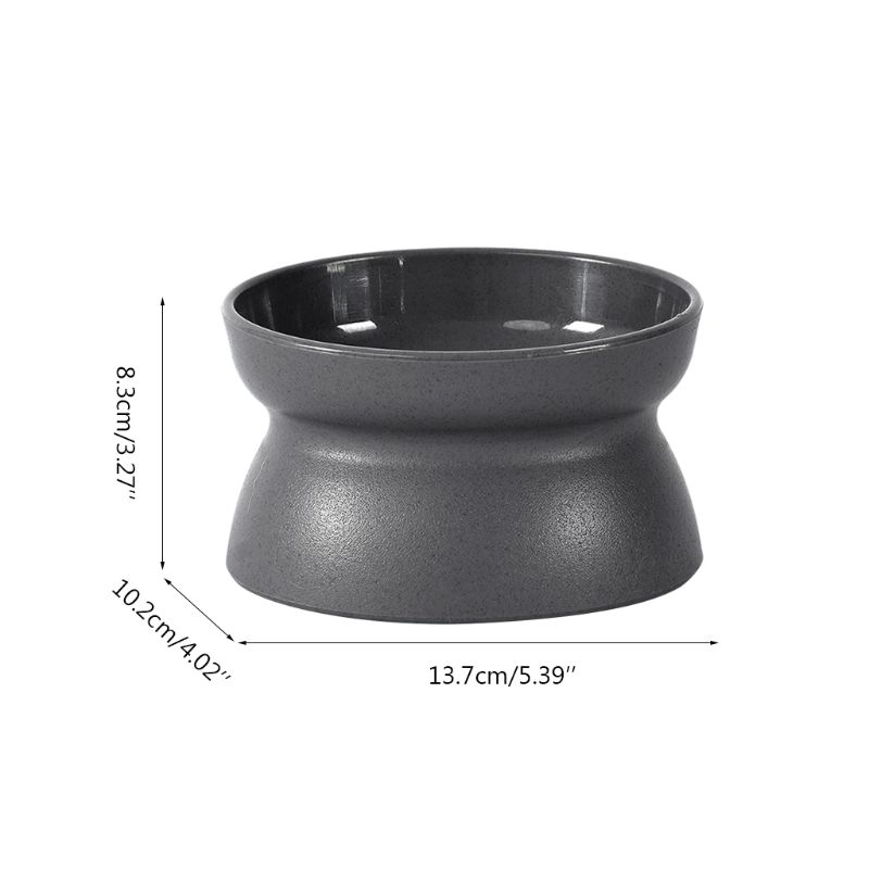 HKM-6444989 Elevated Cat Bowl with Ergonomic Design for Natural Eating Posture