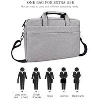 HKM-644499 Water-Resistant Oxford Cloth Messenger Laptop Bag for 13.3 to 15.6 Inch Devices