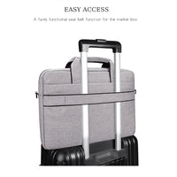 HKM-644499 Water-Resistant Oxford Cloth Messenger Laptop Bag for 13.3 to 15.6 Inch Devices
