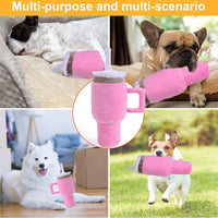 HKM-6445629 Plush Dog Sound Toy with Handle - Ideal for Playtime Fun