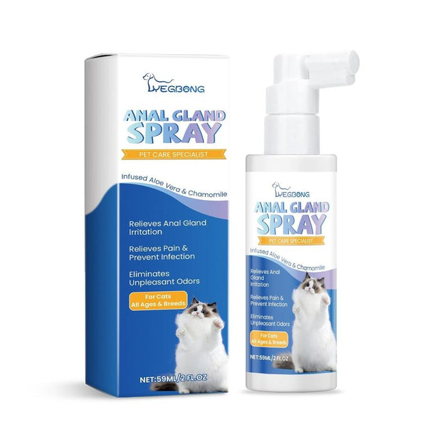HKM-644691 Cat Odor Relief Spray - 59ml Pet Spray for Eliminating Unpleasant Smells