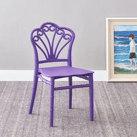 HKM-644819 Stackable Pink Plastic Chair for Kids - Comfortable Design and Affordable Price