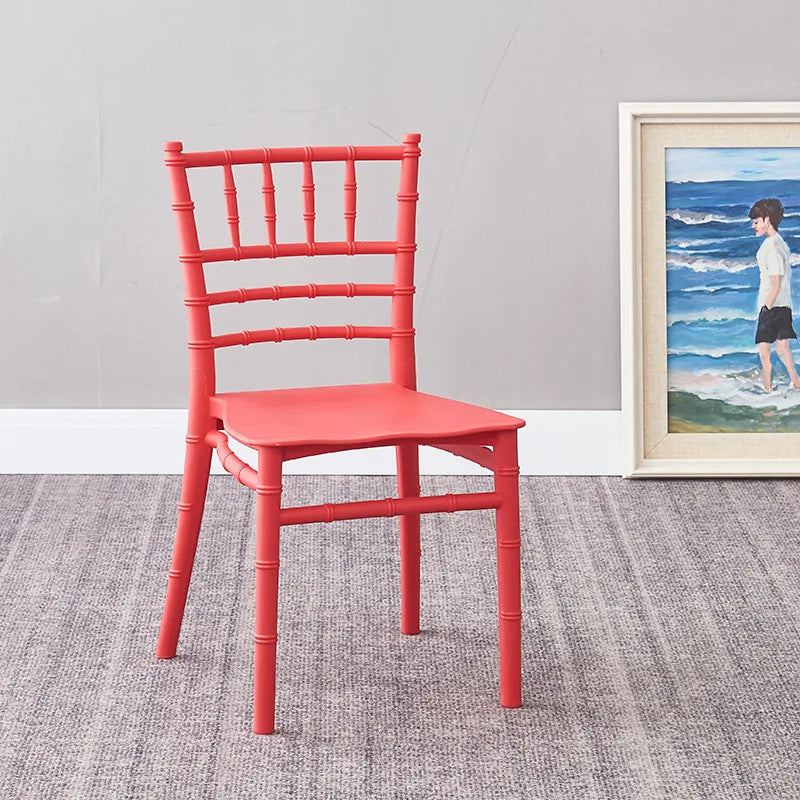 HKM-644819 Stackable Pink Plastic Chair for Kids - Comfortable Design and Affordable Price