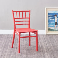 HKM-644819 Stackable Pink Plastic Chair for Kids - Comfortable Design and Affordable Price
