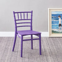 HKM-644819 Stackable Pink Plastic Chair for Kids - Comfortable Design and Affordable Price