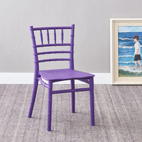 HKM-644819 Stackable Pink Plastic Chair for Kids - Comfortable Design and Affordable Price