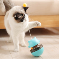 HKM-6448573 Interactive Leaking Ball Toy for Cats and Dogs - Tumbler Design for Enhanced Play and Mental Stimulation